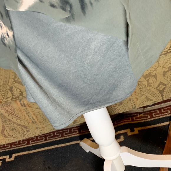 Vero Moda Grey Black Pink Midi Dress Light Weight Y2K Size Medium Resort wear - Picture 3 of 8